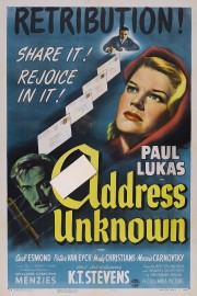 watch Address Unknown movies free online